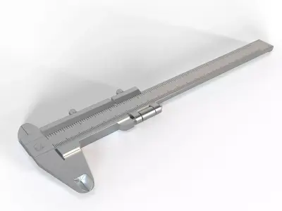Vernier Free 3D model