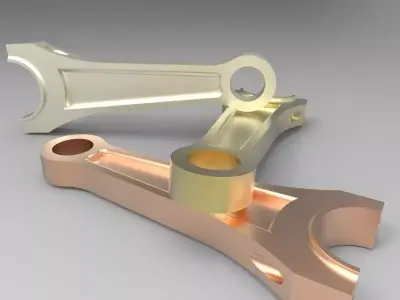 Connecting rod 3D model purchase
