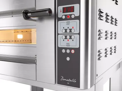 Cuppone Donatello Pizza Oven 3D model