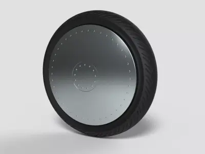 Car wheel 3 3D model