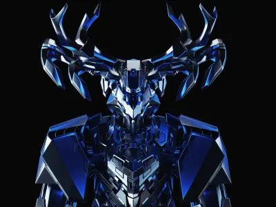 Polydeuces Free low-poly 3D model