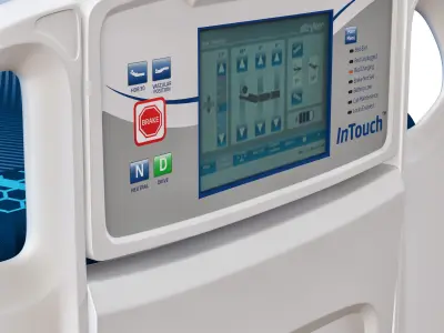 Medical Bed Stryker 3D model