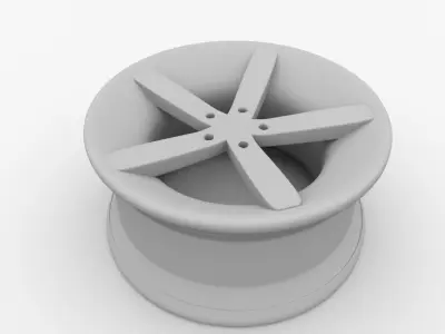 Sports Rim 3D model