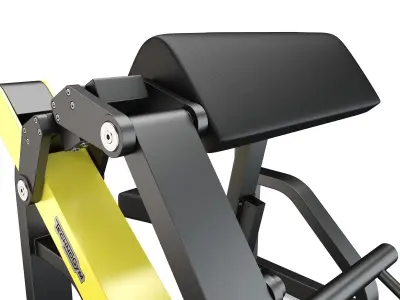 Technogym - Plate Loaded - Biceps 3D model
