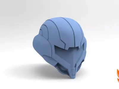 Samus Aran Helmet  3D model