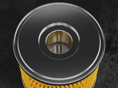 Car Filter Type G 3D model