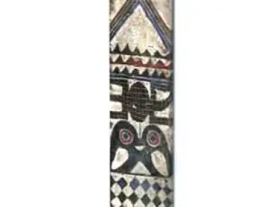 African Wall Decoration 3D model