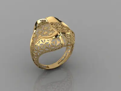 tutorial ring 3D print model order