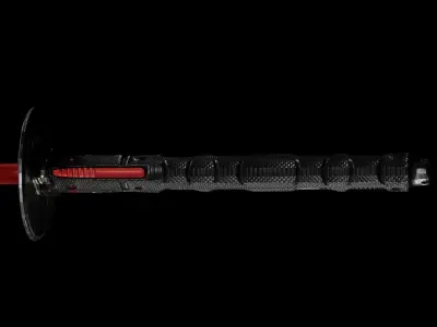 Metal Gear Rising Murasama Low-poly 3D model
