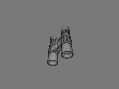 Binoculars Equipment 3D model