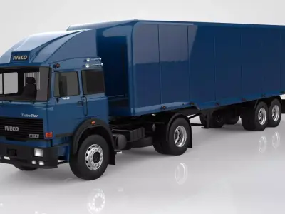 Iveco 190 Turbostar 1980 3D model
