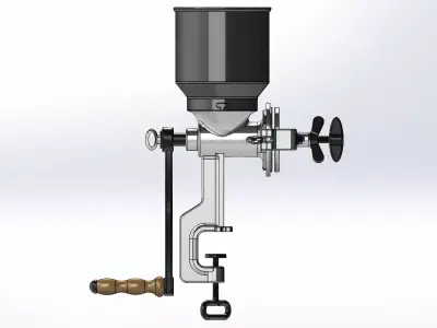 3D model of a Hand Grinder Free 3D model