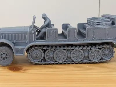 Sd Kfz 7 - Mittlerer Zugkraftwagen 8t 3D print model