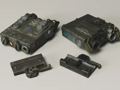 Laser Device - Dbal Low-poly 3D model
