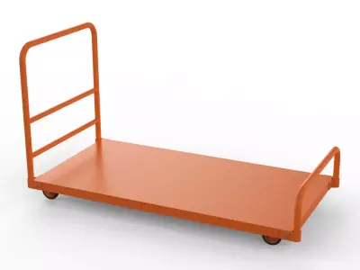 Generic Cart Heavy Duty Transport 01 3D model