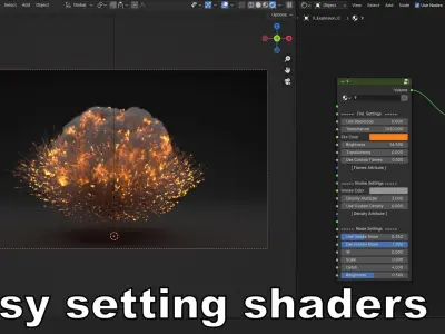 Super Realistic Explosion 9 - vdb animated 3D model