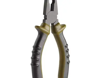 Ergonomic Multi-Purpose Pliers Tool 3D model