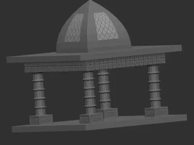 3d printing temple 3D print model