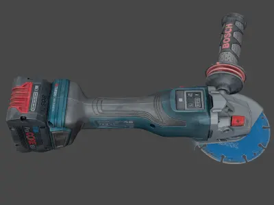 Bosch GWS 18V-15 SC Professional RAW Scan 3D model