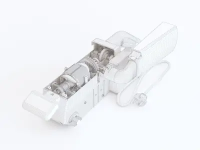 Sanding machine bosch pbs 75 ae 3D model