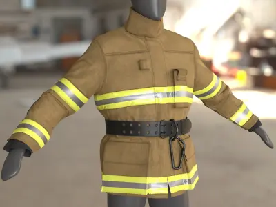  Mens Firefighter Uniform 