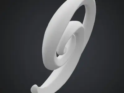 Scifi Object Shape Model 2 3D model