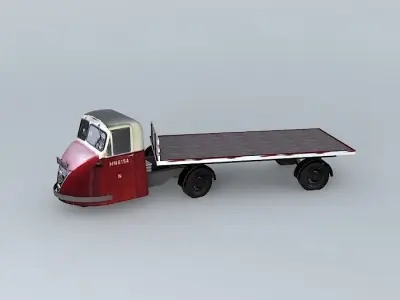 Eco BR Rail Scammell SCARAB No 1 Dummy! Old Steam Days Free 3D model
