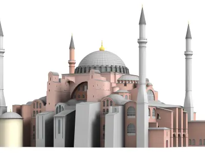 Hagia Sophia 3D model from CGTrader