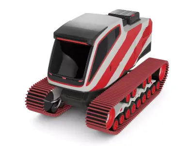 Snowcat 3D model by vanshpapneja884