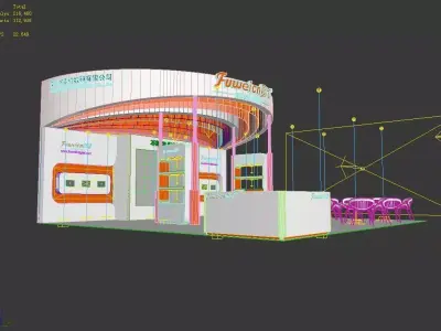 Exhibition - Area - 9X9-3DMAX2012-012 3D model