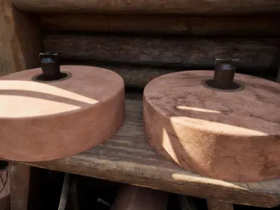 Japanese WW2 Type 3 Anti-Tank Mine 3D model