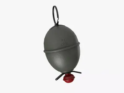 WW2 M39 German Grenade Free 3D model