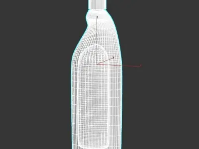 Drain Unblocker Gel Low-poly 3D model