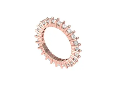 Wedding Ring  3D print model 70