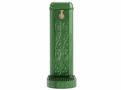 Manual water pump 3D model purchase
