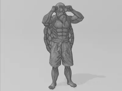 Master Roshi 3D model