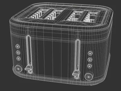  Stainless Steel Toaster Model 