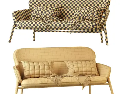 Connection Hygge Sofa 3D model