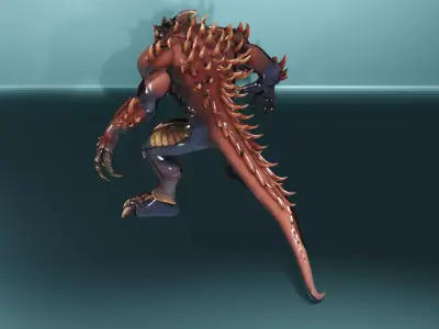 The Abyssal Harbinger of Eternal Nightmares 3D model