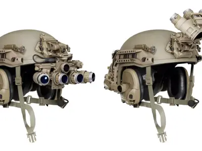 L3 HARRIS F-PANO NVGS Low-poly 3D model