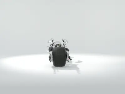 batpod motocycle 3D model