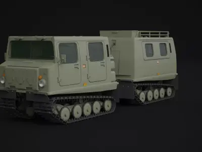 Bandvagn Bv 206 3D model purchase