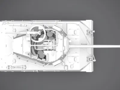 M18 Hellcat Scale model  3D print model