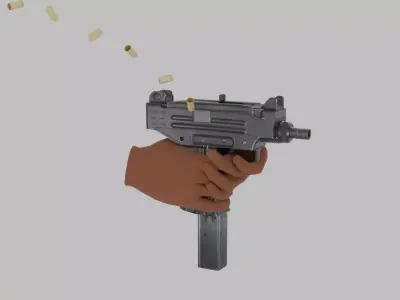 Uzi GameObject 3D model
