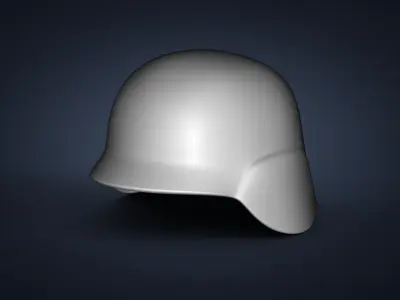 Military helmet 3D print model
