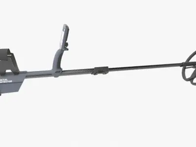 Metal Detector Low-poly 3D model purchase