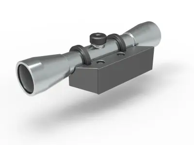 Scope for cosplay blaster 3 3D print model