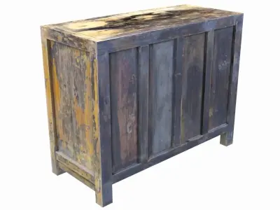 Cabinet 3D model 4