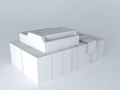 C4 bomb LowPoly Free 3D model