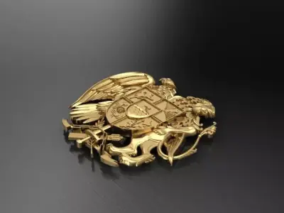 coat of arms 3D print model order